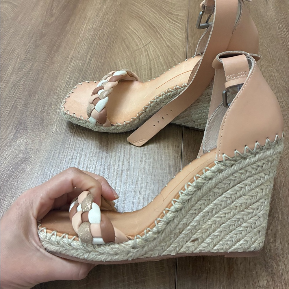 Dolce Vita Women's Espadrilles (Nilton) - Pink and Tan - Picture 2 of 5